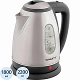 Чайник SCARLETT SC-EK21S88, сталь, 2200Вт, 1.8л