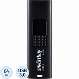 Флеш-память Smartbuy UFD 3.0/3.1 64GB Fashion Black (SB064GB3FSK)