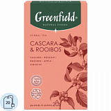Чай Greenfield Natural Tisane Cascara & Rooibos травяной, 20пак
