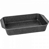 Противень литой алюминий 33x22 см Гранит black, 93802