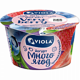 Йогурт Very Berry с черникой и клубникой. Массовая доля жира 2,6%, 180г