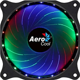 Вентилятор Aerocool Cosmo 12 RGB 120x120x25mm черный/белый 4-pin (Molex)