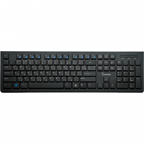 Клавиатура Smartbuy Slim 206 провод мультимедийная USB чер (SBK-206US-K)/20