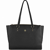 Сумка жен WENGER RosaLyn 14'', черная, полиэс, 38х29х24 см, 20 л, 606495