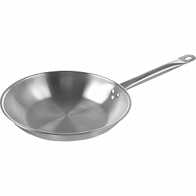 Сковорода d=26 см. h=5 см. 2,2 л. нерж. (индукция) MGsteel  72332