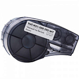 Картридж Vell M21-500-595-WT (12.7 мм / 6.4 м, винил, чер. на бел,VL142807)