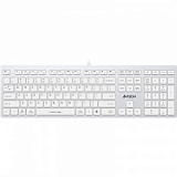 Клавиатура A4Tech Fstyler FX50 белый USB slim Multimedia (FX50 WHITE)