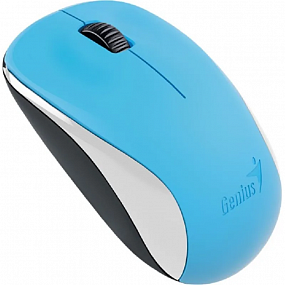 Мышь компьютерная Genius NX-7000 беспроводная, 1600 DPI,USB,2.4 GHz.синий
