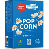Снеки Зерно Happy Corn кукурузы лопающ попкор, соль,в СВЧ,3штx100г, 300г/УП