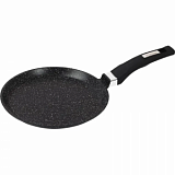 Сковорода Гранит black Induction Pro для блинов, индукц, АП, D24см 14802И