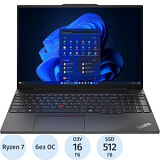 Ноутбук Lenovo ThinkPad E16 G2(21M5S09E00)R7 7735HS/16Gb/512Gb SSD/16/noOS