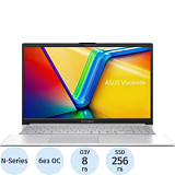 Ноутбук Asus (90NB0ZT1-M00XM0) N100/8Gb/256Gb SSD/15.6/noOS