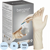 Мед.хирург. перчатки латекс., стерил. неопудр. ПАФ, Benovy р-8,0 50 пар/уп