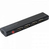 Разветвитель USB Defender Quadro Promt USB 2.0, 4 порта