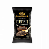 Перец черный молотый Царская приправа, пакет, 20г