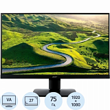 Монитор ACER KA270BMIIX 27/FHD/VA/75Hz/250cd/1ms/HDMI/VGA