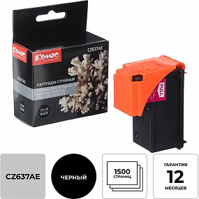Картридж струйный Комус 46 CZ637AE чер. для DJ 2520hc