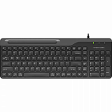 Клавиатура A4Tech Fstyler FK25 черный USB slim