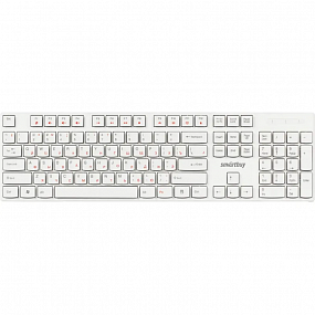 Клавиатура Smartbuy ONE 238 проводная мультимедийная USB белая (SBK-238U-W)