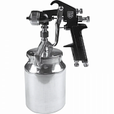 Краскопульт пневматический BERGER HP 1.4мм, н/б, 1.0л (BG1361)