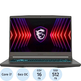 Ноутбук MSI B13VE-3200XRU(9S7-16R831-3200)i7-13620H/16Gb/512G/RTX/15.6/NoOS
