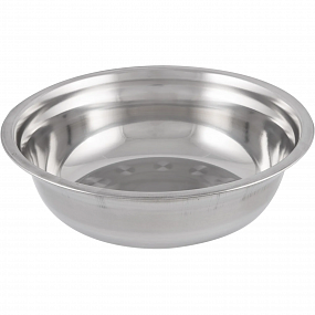 Миска с расширенными краями, нерж. сталь, зерк. полировка Bowl-23,  1,7 л