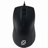 Мышь компьютерная Oklick 185V2 черный оптическая (1200dpi) USB (3but)