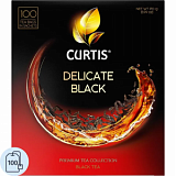 Чай Curtis Delicate Black черный, мелкий лист, 100 сашет