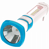 Фонарь светодиодный аккум. КОСМОС 3W LED, бок.пан.,COB 2Вт,3 реж., з/у