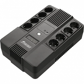 ИБП POWERMAN Brick 650 PLUS, лин.-инт. 650ВА/360Вт (4+4 EURO)