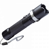 Фонарь ручной КОСМОС KOS112Lit аккум/3ВтLED/линза/зум/Li-ion18650 1200mAh