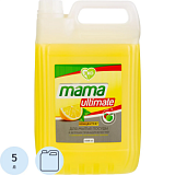 Средство для мытья посуды Mama Ultimate конц с аром лимона канистра, 5л