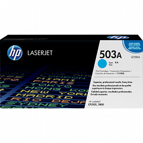 Картридж лазерный HP 503A Q7581A гол. для CLJ CP3505/3800