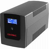 ИБП ДКС Лин.-инт. Info LCD, 1500ВА/900 Вт, 3xEURO, LCD, 2x8Aч(INFOLCD1500S)