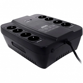 ИБП Powercom Back-UPS SPD-450N OffLine 450VA/270W Schuko 8 EURO розеток