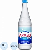 Вода минеральная Архыз Vita природ. столов. газ стекло 0.5л