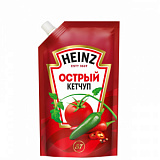 Кетчуп Heinz Острый дой-пак, 320 г