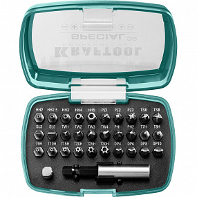 Набор бит специальных KRAFTOOL  SPECIAL-32 предмета, Cr-Mo (2610-H32)