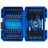 Набор бит 1/4, PH, PZ, Hex, Torx, Slotted,49 предметов KING TONY