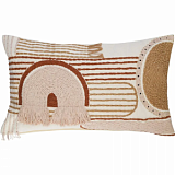 Наволочка Чехол на подушку декор.Beige geometry из коллекции Ethnic,35х60см