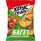 Сухарики Хрустим багет томат/зелень, 60гx24шт/уп