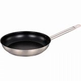 Сковорода d=26см.h=5см.2,2 л. нерж.с антип.покрыт.(инд) MGsteel  46641