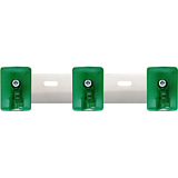 Держатель настенный HACCPER Control Point для 3 предмет нерж сталь зеленый