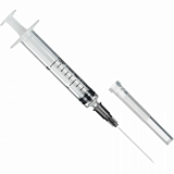 Шприц 3-комп. однораз. 2мл игла 22G (0,7x32) Clinical Program 100шт/уп