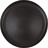 Тарелка Black Stone d=26 см, керамика, 4шт/уп 0540158