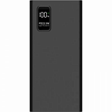 Внешний аккумулятор PERO PB05 10000 mAh,Li-Pol,output USB-C + 2USB-A,черный