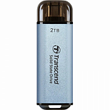 Портативный SSD Transcend ESD300 (TS2TESD300C) 2TB/USB 3.2/небесно-голубой
