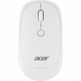 Мышь компьютерная Acer OMR138 белый (1600dpi) WLS USB (4кн) (ZL.MCEEE.01L)
