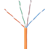 Кабель BigTech BT-CECR-015 CCA UTP 4 пары, кат.5e AWG24 LSZH 305м оранж
