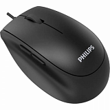 Мышь компьютерная Philips (SPK7327B/60)провод 5кн USB2.0 1600dpi бесш. черн
